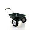 2 Wheel Wheelbarrow Large Heavy Duty Garden Plastic Wheel Barrow Cart 150KG 80L
