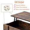 Wooden Coffee Table With Storage Lift Top Up Drawer Shelf Living Room Furniture