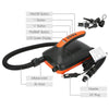 20PSI SUP Air Pump 12V DC Electric High Pressure Pump Kayak Paddle Boat UK