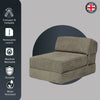 Jumbo Cord Z Bed Single Size Fold Out Chairbed Sofa Seat Foam Guest Futon Chair