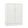Shoe Cloth Storage Cabinet Cupboard Footwear Rack Stand Wood Sideboard Organizer