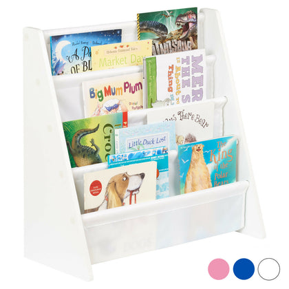 Hartleys Childrens Book Shelf Kids Bedroom/Play room Storage Bookcase Rack Tidy