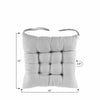 4 Pack Soft Chair Seat Pads Garden Outdoor Furniture Dining Patio Tie On Cushion