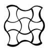 Irregular Shape DIY Garden Path Maker Concrete Pavement Mold Road Cement Mould