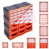 S M L Multi Drawers Parts Storage Cabinet Unit Organiser Home Garage Tool Box UK