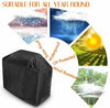 Heavy Duty BBQ Cover Waterproof Barbecue Grill Protector Outdoor Cover XXL Black