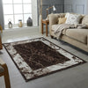 MODERN DESIGN RUG SILVER BLACK SOFT LARGE LIVING ROOM FLOOR BEDROOM CARPET RUGS