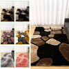 Modern Patterned Shaggy Rug Thick Soft Pile Non-Shed Bedroom Play Room Carpet UK