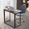 Black Computer Desk Study Table PC Laptop Workstation Home Office Furniture Wood