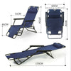 Outdoor Folding Chair Sun Lounger Recliner Beach Garden Chair Patio Camping