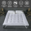Super Soft Duck Feather 5cm Thick Mattress Topper Extra Deep All Sizes Available
