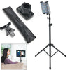 7-12.5" Universal Tripod Multi Function iPad Stand Holder For iPad Mini Air Pro