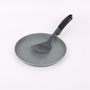 Aluminium Grey Marble Non Stick Crepe Pan Spatula Roti Dosa Tawa Pancake Maker