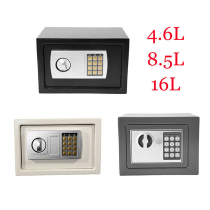 Secure Steel Digital Heavy Duty Safe Electronic Home Office Money Safety Box