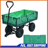 UKING Garden Cart Liner Green Fabric Outdoor Lawn Hand Trolley Wagon Cover