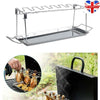 Stainless Steel Chicken Leg Drumstick Grill Stand Holder BBQ Non-stick UK