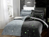 Glow In The Dark Teddy Fleece Duvet Cover Sets Soft Warm Kids Bedding Quilt set