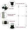 Telescopic Wardrobe Organiser Hanging Rail Clothes Rack Adjustable Storage