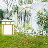Gold 2M Round Hoop Balloon Arch Backdrop Flower Display Stand Wedding Frame DIY