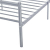 Simple Metal Bed Frame 3ft Single 4ft6 Double Size Solid Bedstead Base Headboard