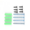 2PCS Durable Hairpin Industrial Wall Shelf Bracket Support Metal Prism Mount