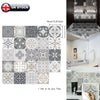 24pcs Mosaic Wall Stick Tiles Transfer Stickers Kitchen Self-Adhesive Peel&Stick
