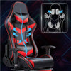 Gaming Chair with Footrest Ergonomic Racing Reclining Chair with Lumbar Support