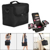 Large Space Womens Vanity Case Beauty Box Make up Cosmetic Nail Tech Storage UK