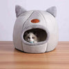 Cat Small Dog House Bed Kitten Pet Igloo Box Cave Puppy Sleeping Cozy Hut Kennel