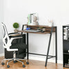 Industrial Computer Desk Home Office Laptop Writing Study Table Small Furniture