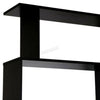WestWood Modern Book Shelves | 6 Tier S Shape Bookshelf Case Storage - PB01