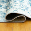 Non Slip Large Traditional Rugs Bedroom Living Room Carpet Hallway Runner Blue