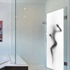 88cm Width Europe Sexy Shower Door Stickers Murals Art Home Toilet Decoration