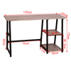 PC Computer Desk Writing Study Table Office Home Workstation Wooden & Metal