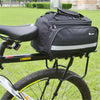 50kg Max Alloy Rear Bicycle Pannier Rack Carrier Bag Luggage Cycle Mountain Bike