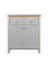 Eaton Multi Unit Cabinet Sideboard 2 Drawers Storage Cupboard Grey Oak