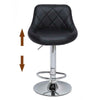 Set of 2 Bar Stools Swivel Kitchen Breakfast Barstools Chair PU Leather Gas Lift