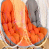 Garden Rattan Hanging Egg Chair Cushion Indoor Outdoor Detached Pads Swing Chair