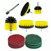 12pcs Drill Brush Electric Attachment Set Power Scrubber Cleaner Cleaning Carpet