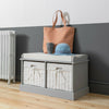 Hallway Bench Shoe Storage Entrance in Choice of Colours