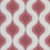 Wave Luna Textured Wallpaper Glitter Geo Geometric Ogee Paste The Wall