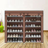 6 Tiers 36 Pairs Shoe Rack Dustproof Shelf Organiser Storage Shoes Cabinet Stand
