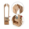 Leather Craft Hand Stitching Sewing Lacing Pony Horse Clamp Table Wood Tool DIY