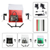 60cm 24" Portable Light Room Photo Studio Photography Lighting Tent Kit Box Lamp