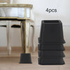 4pcs Bed Chair table risers Feet pp heavy duty Furniture Feet Lifter durable