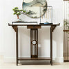 Industrial/ Morden Console Table Hall Entryway Slim Side Desk with Storage Shelf