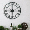 60CM EXTRA LARGE ROMAN NUMERALS SKELETON WALL CLOCK BIG GIANT OPEN FACE ROUND