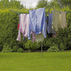 4 Arm 40M Rotary Airer Clothes Dryer Outdoor Laundry Washing Line Ground socket