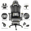 Elecwish Racing Gaming Office Chair Swivel Computer Executive Footrest Massage