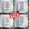 Bathroom Mirror Cabinet With LED Lights Demister/Infrared Sensor/Button Switch